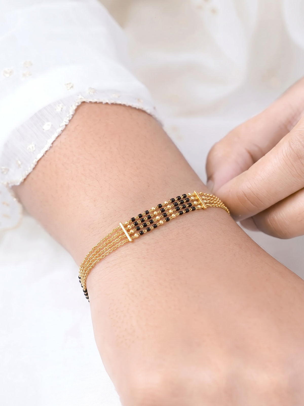 Himani 18K Gold Plated Mangalsutra Bracelet