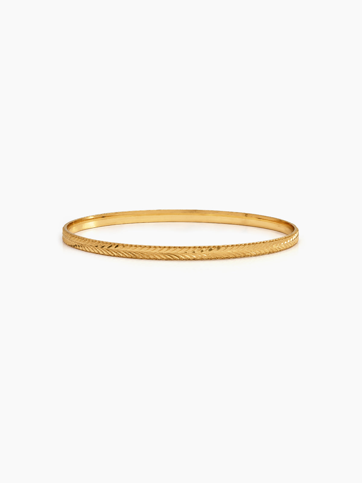 Kavisha Textured Gold 2/4, 2/6, 2/8 Women's Bangles (Set Of 4)