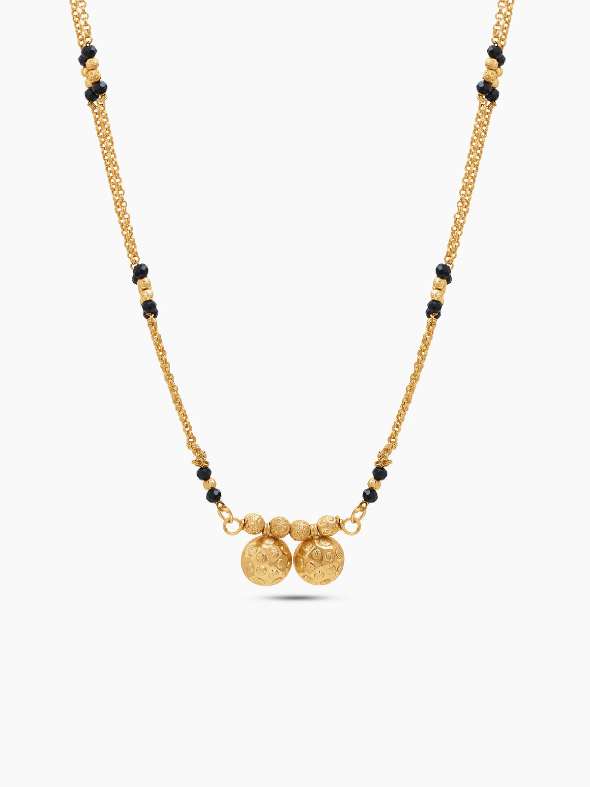 Khushi Twin Bond Gold Women's Mangalsutra Necklace