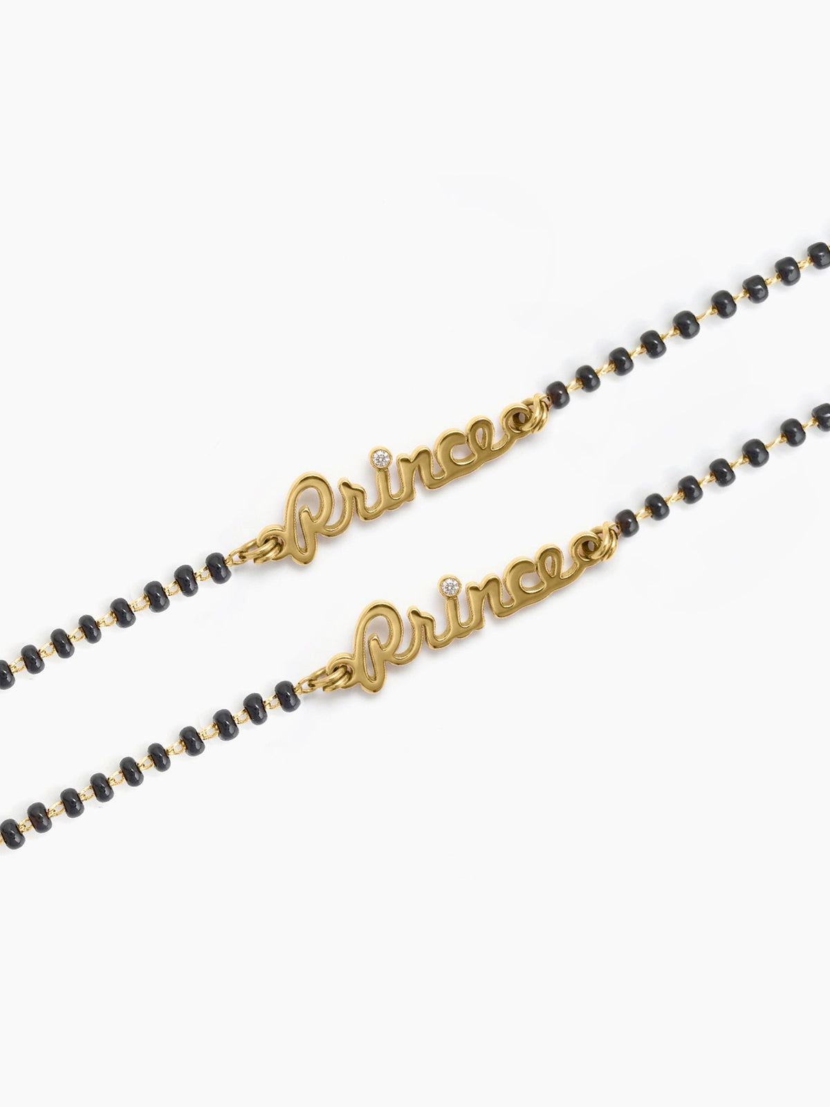 Little Prince Solitaire 18K Gold Plated Kid's Nazariya Bracelets