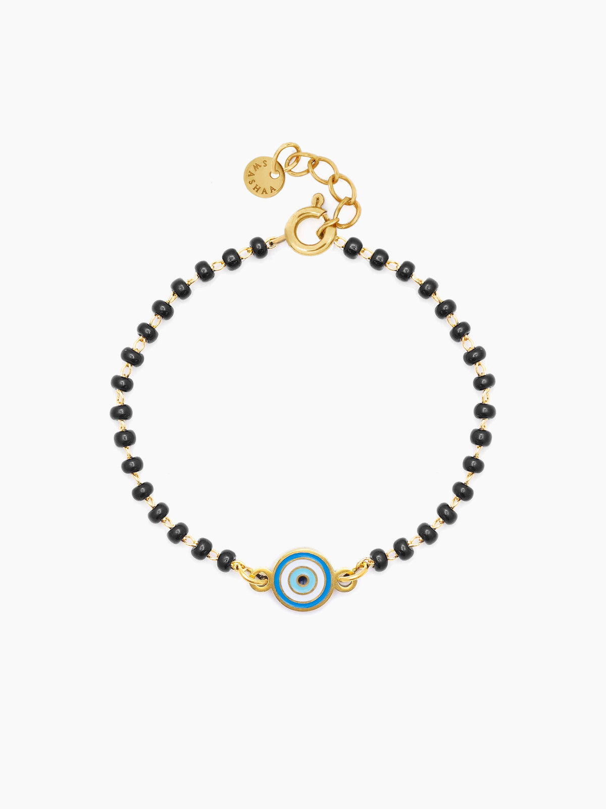 Ocean Eye Charm 18K Gold Plated Kid's Nazariya Loose Bracelet