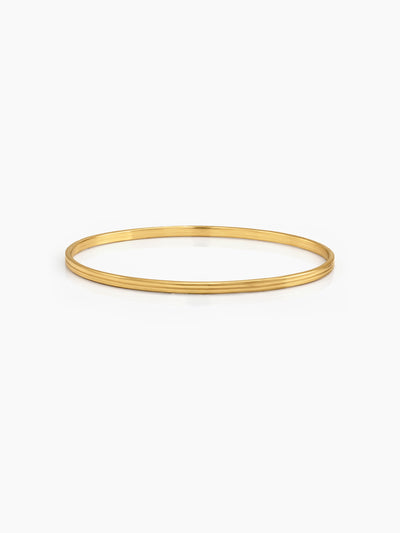 Chitra Textured Gold Women's Bangles (Set Of 6)