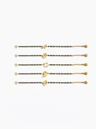 Customized Initial Kid's Nazariya Bracelet - Swashaa