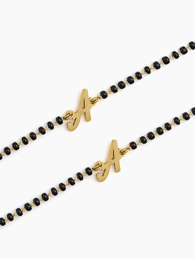 Customized Initial Kid's Nazariya Bracelet - Swashaa