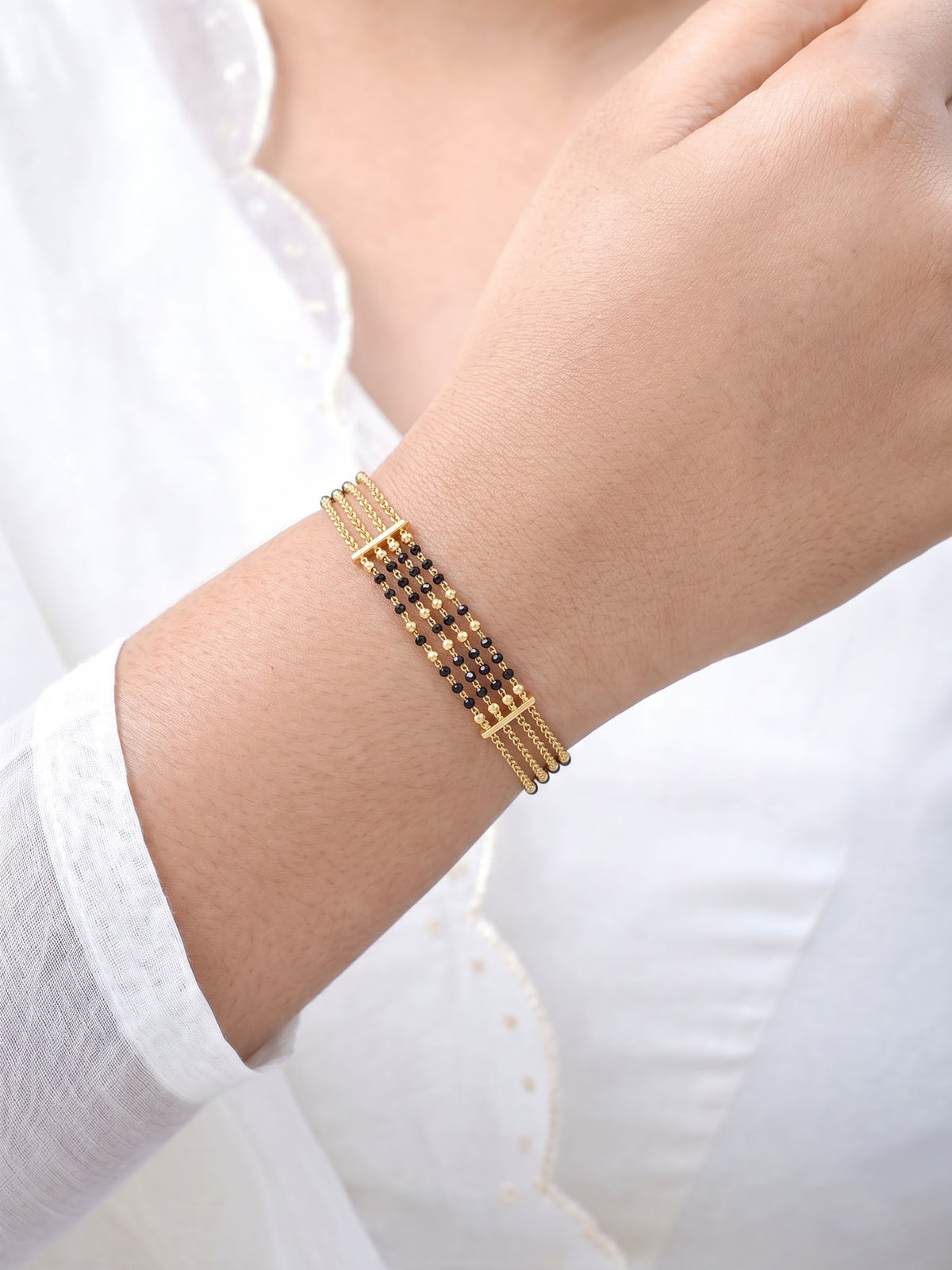 Himani 18K Gold Plated Mangalsutra Bracelet