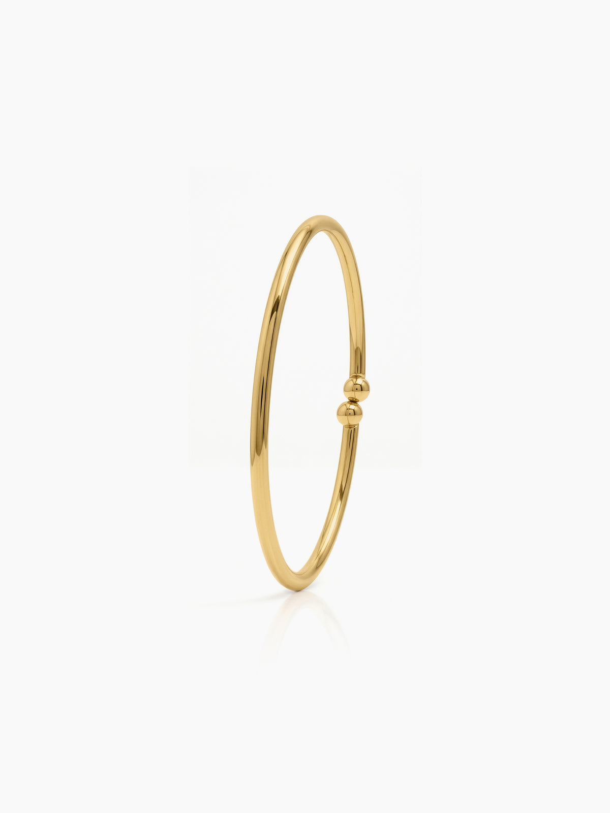 Kavini Classic Gold Set Of 2 Women's 2/4, 2/6, 2/8 Cuff Bangles