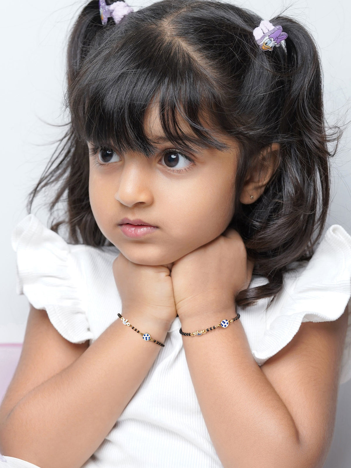Little Champion Football Charms 18K Gold Plated Kid's Nazariya Loose  Bracelet