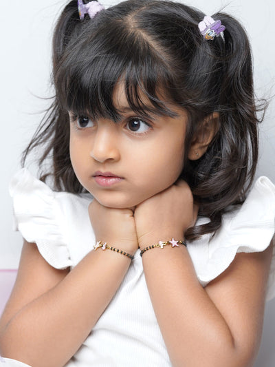 Ocean Dreams Charms 18K Gols Plated Kid's Nazariya Loose Bracletet