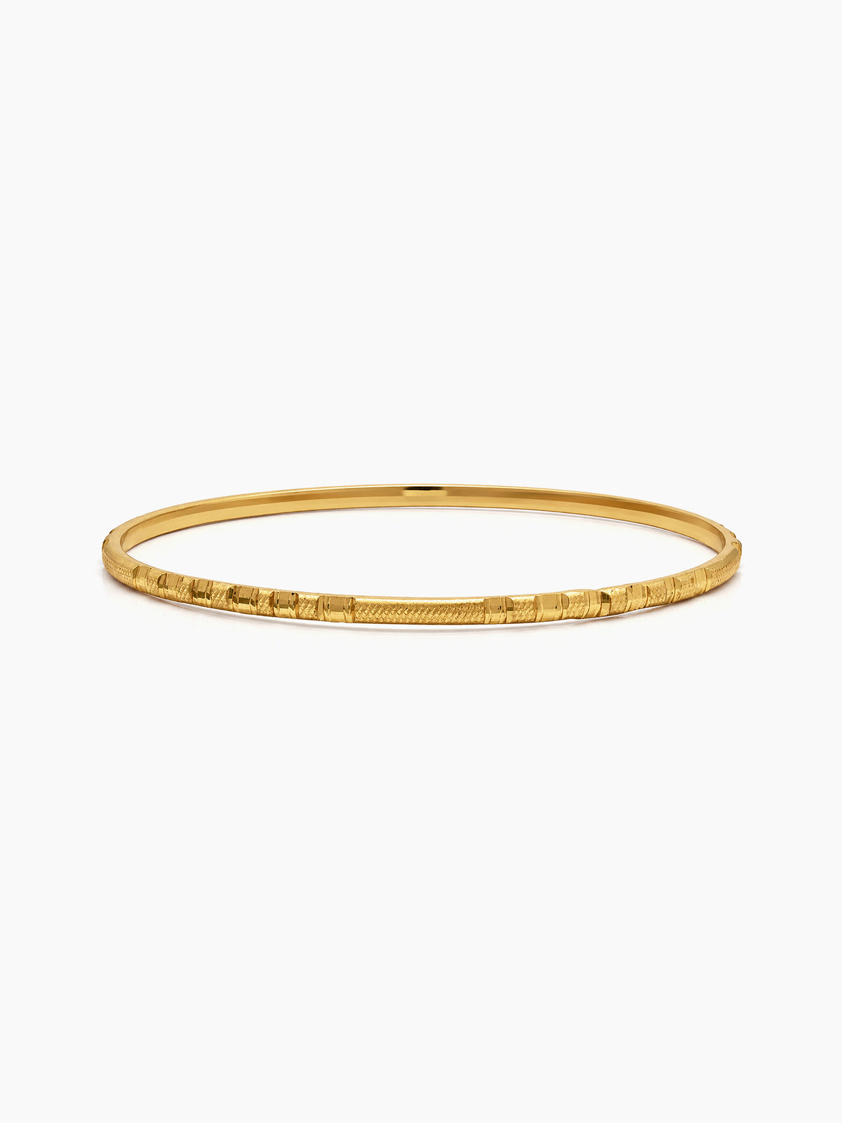Pankti Textured Gold Set Of 8 Women's  2/4, 2/6, 2/8 Bangles