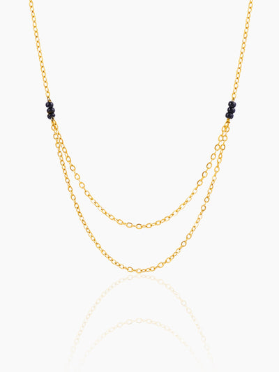 Roop Layered 18K Gold Plated Mangalsutra