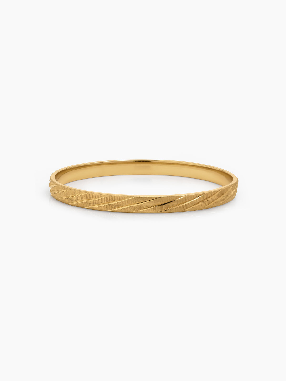 Tanvika Texture Gold Set Of 4 Women's 2/4, 2/6, 2/8  Bangles