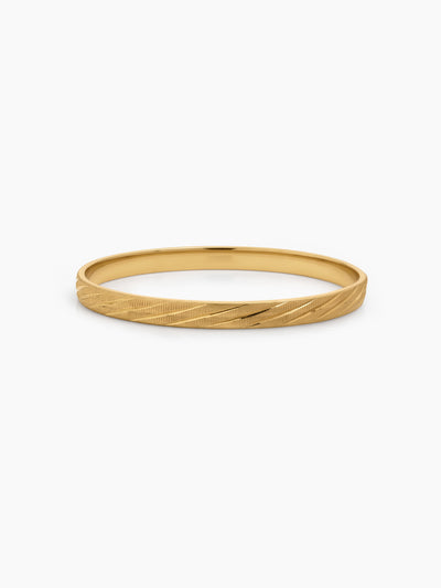 Tanvika Texture Gold Set Of 4 Women's 2/4, 2/6, 2/8  Bangles