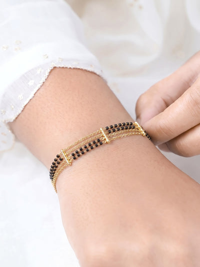 Tushi 18K Gold Plated Women's Mangalsutra Bracelets
