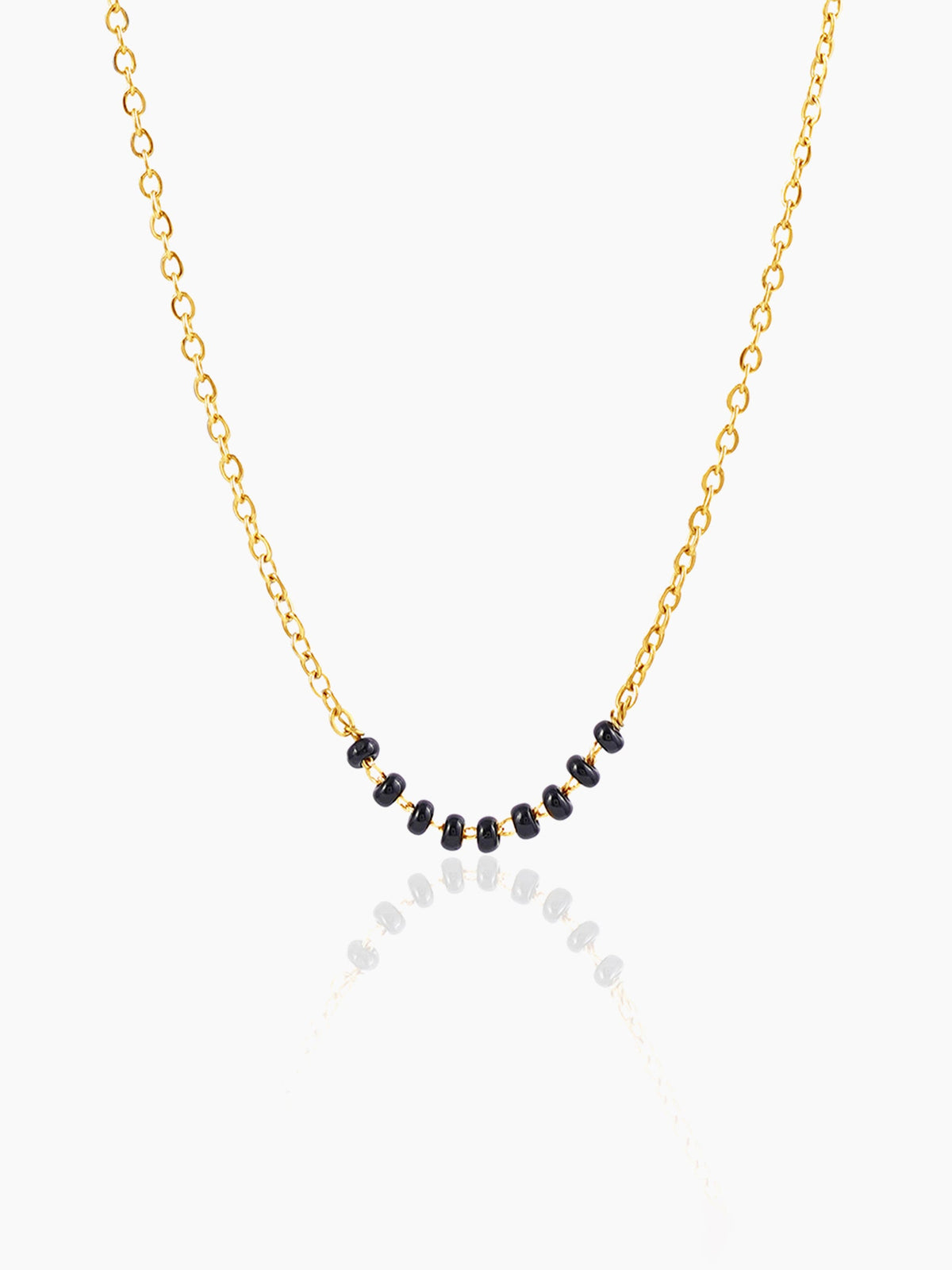 Tushita 18K Gold Plated Mangalsutra